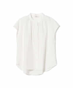 BEAMS HEART / ストライプ クレリックシャツ