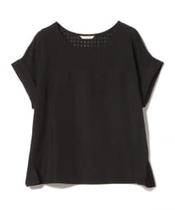 BEAMS HEART / シアーチェック パネルプルオーバー