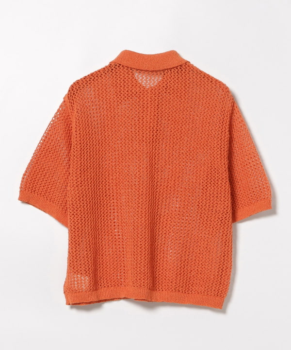 BEAMS（ビームス）メッシュ ニット ポロシャツ（シャツ