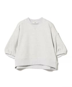 ラメ 裏毛 袖ボリューム プルオーバー