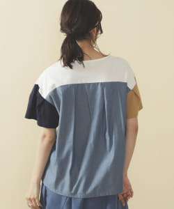 BEAMS HEART / クレイジー 異素材 プルオーバー