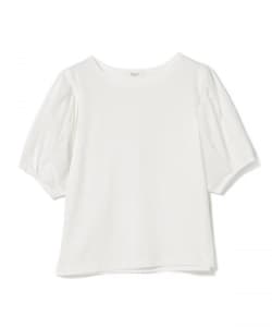 BEAMS HEART / 袖コンシャス 異素材プルオーバー