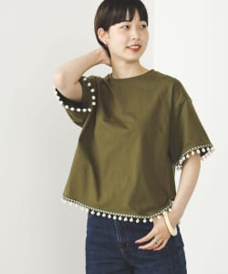 BEAMS HEART / ポンポン プルオーバー