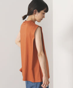 BEAMS HEART / ハイネック タック プルオーバー