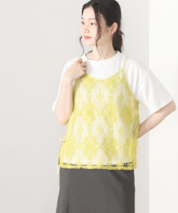 BEAMS HEART / レースビスチェ × Tシャツセット