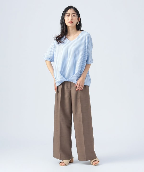 トップス TAR beams Demi-Luxe BEAMS（デミルクス ビームス）AURALEE / GIZA HIGH