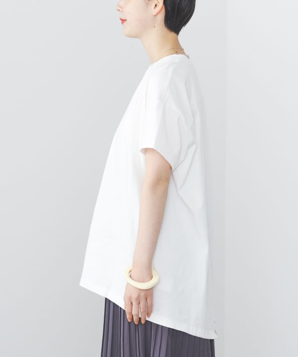 BEAMS HEART（ビームス ハート）バックスリット プルオーバー（T