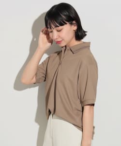 BEAMS HEART / 女裝 梯形蕾絲 POLO衫