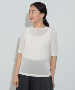 【TIME SALE商品】BEAMS HEART / 女裝 網眼 絲絨 T恤