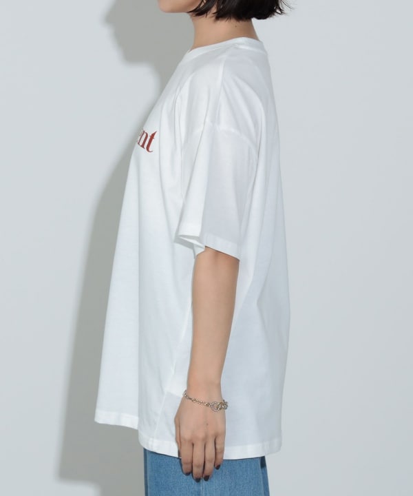 BEAMS × TEMPLA オーバーサイズ プリントTシャツ 希少 イタリア製 BEAMS HEART（ビームス ハート）ミュージアム エンブレム T