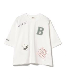 ロゴ 刺繍 Tシャツ