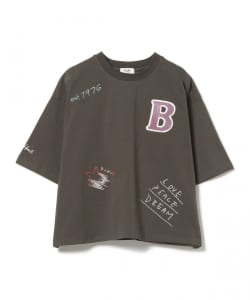 ロゴ 刺繍 Tシャツ