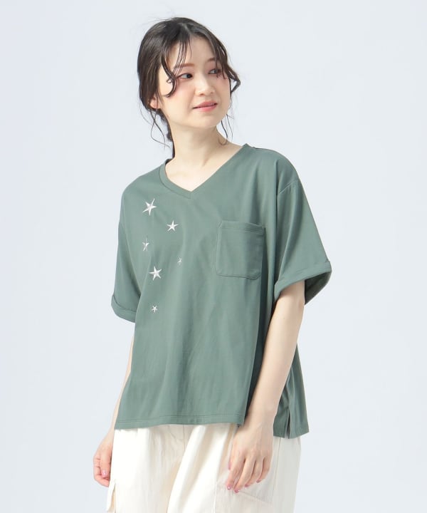 ビームス・ハート　ＢＥＡＭＳ・ＨＥＡＲＴ　半袖前開きシャツ　白　ＸＬ ビームス・ハートBEAMS・HEART半袖前開きシャツ白