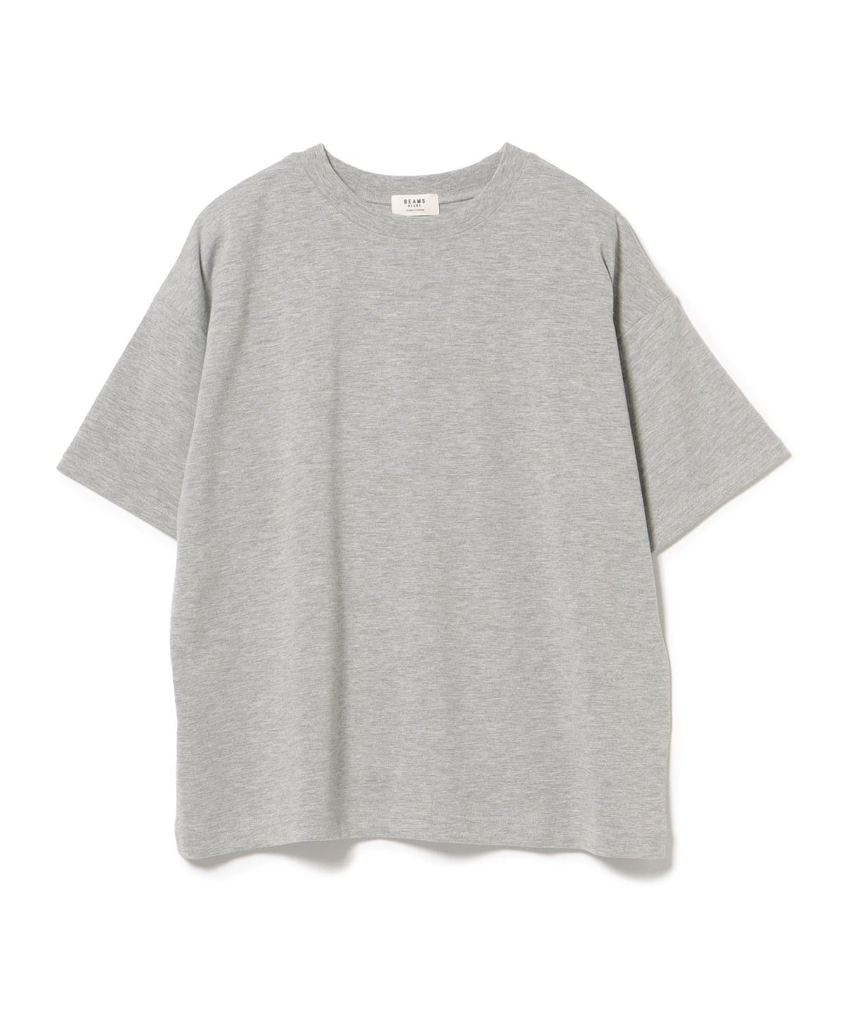 後 スカーフ柄 プルオーバー Tシャツ・カットソー WOMEN GREY ONE SIZE 後 スカーフ柄 プルオーバー Tシャツ・カットソー WOMEN GREY ONE SIZE