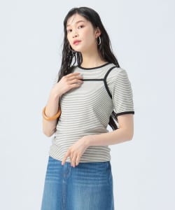 ボーダーTシャツ × キャミソール（セットアイテム）