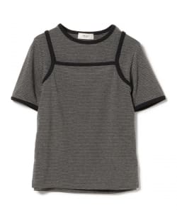 ボーダーTシャツ × キャミソール（セットアイテム）
