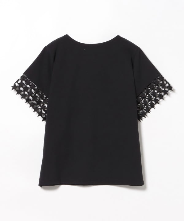 BEAMS HEART（ビームス ハート）スター レース Tシャツ（Tシャツ