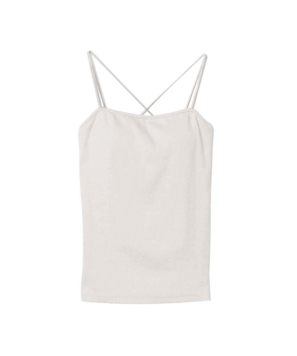 カップ付き キャミソール Tシャツ・カットソー WOMEN IVORY ONE SIZE カップ付き キャミソール Tシャツ・カットソー WOMEN IVORY ONE SIZE