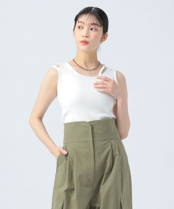 アシンメトリータンクトップ（タンクトップ）｜styling