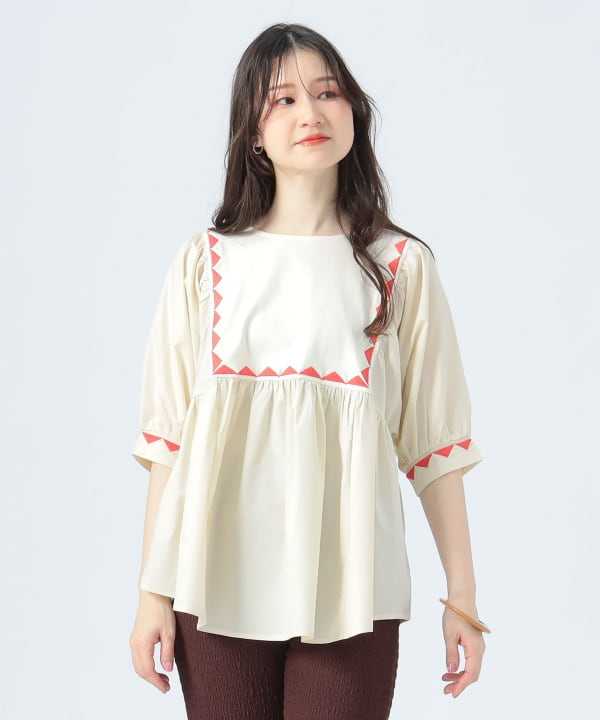 pium コード刺繍ロゴTシャツ コード刺繍ロゴTシャツ – pium