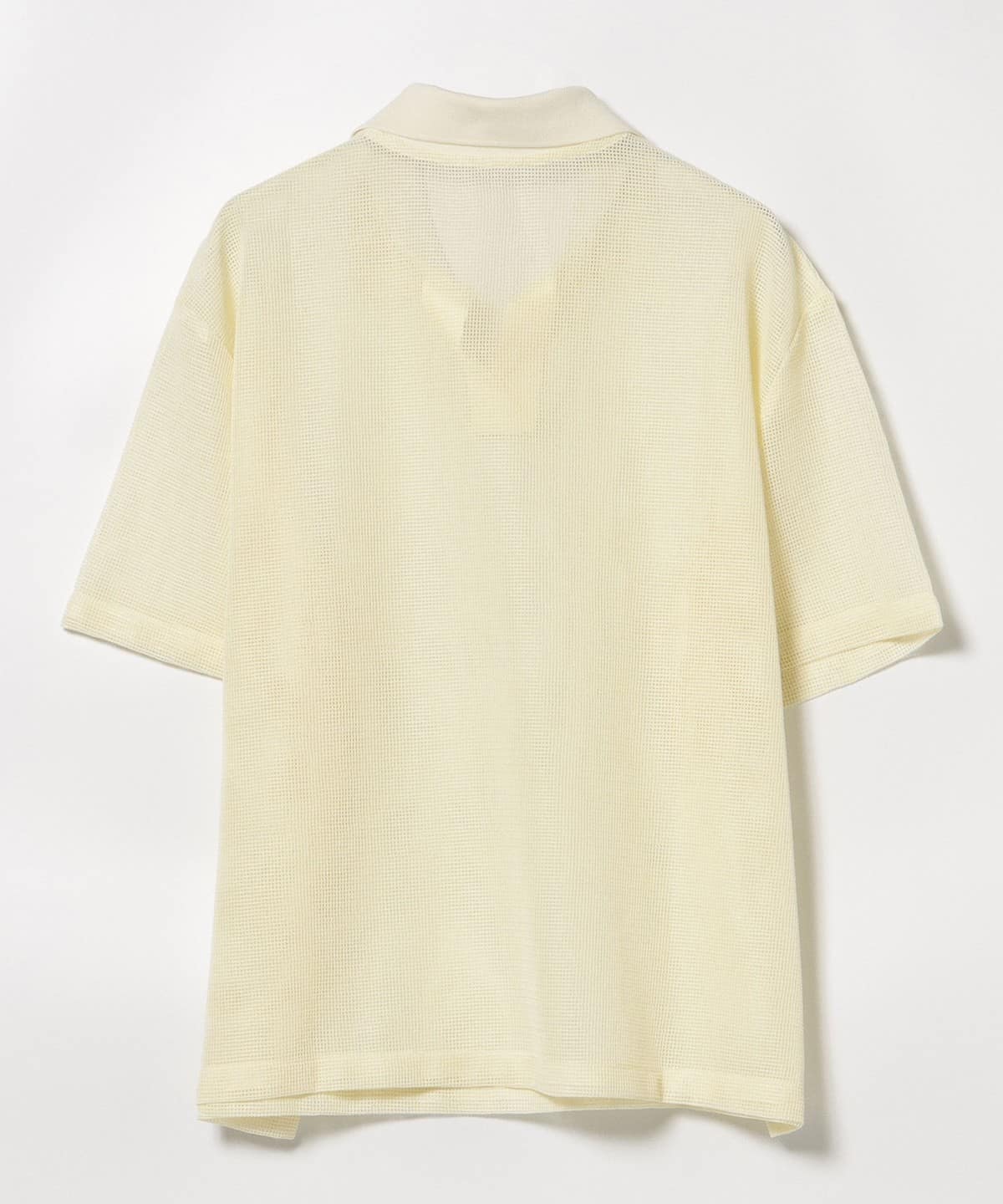 BEAMS HEART（ビームス ハート）スキッパー メッシュ プル