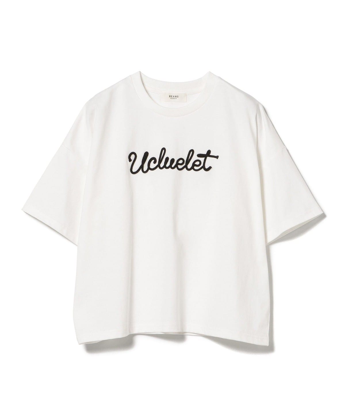 コード刺繍 ロゴ Tシャツ Tシャツ・カットソー WOMEN OFF WHITE ONE SIZE コード刺繍 ロゴ Tシャツ Tシャツ・カットソー WOMEN OFF WHITE ONE SIZE