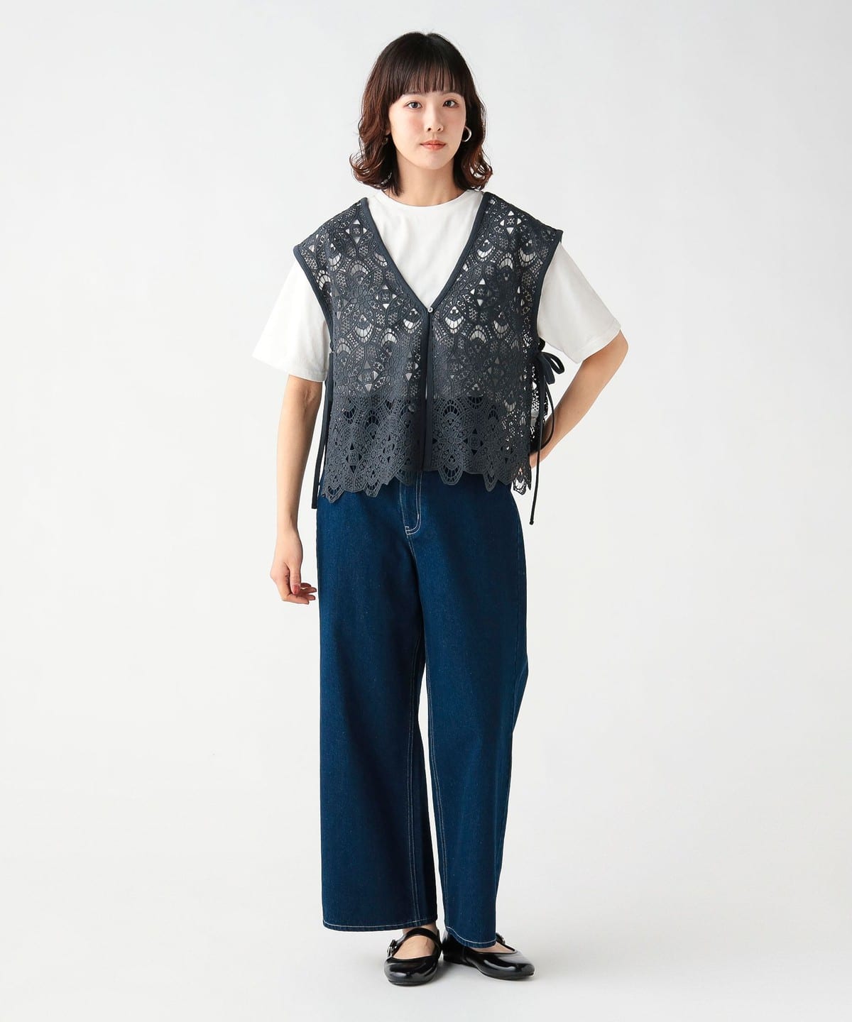 新品 BEAMS BOY / ロービング サイドレース ベスト BEAMS BOY - 新品 BEAMS BOY / ロービング サイドレース ベスト の通販