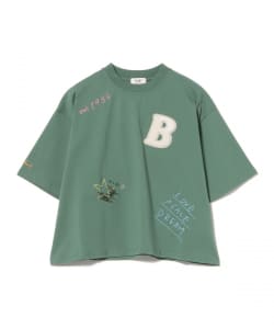 ロゴ 刺繍 Tシャツ