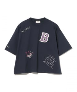 ロゴ 刺繍 Tシャツ