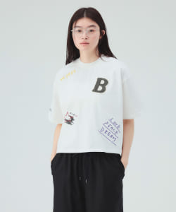 ロゴ 刺繍 Tシャツ