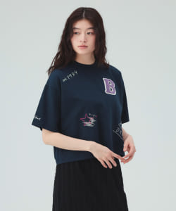 ロゴ 刺繍 Tシャツ