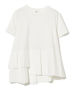 アシンメトリー 異素材 プルオーバー