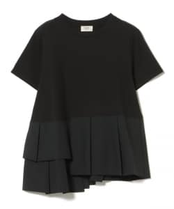 アシンメトリー 異素材 プルオーバー