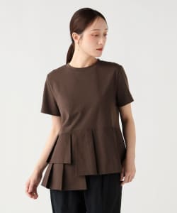 アシンメトリー 異素材 プルオーバー