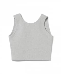 カップ付き クロップド タンク