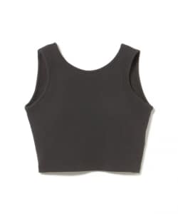 カップ付き クロップド タンク