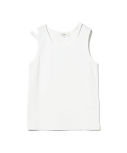 【+10%ポイントUP】アシンメトリー カットアウト タンクトップ