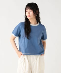 杢 クルーネック リンガーTシャツ