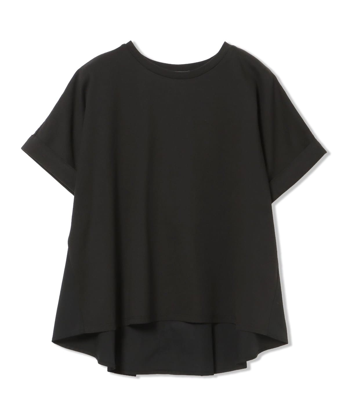 BEAMS HEART（ビームス ハート）後釦 異素材 プルオーバー（Tシャツ 
