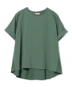 後釦 異素材 プルオーバー