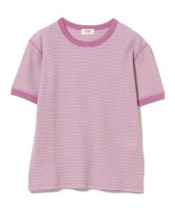 華夫紋條紋套頭衫