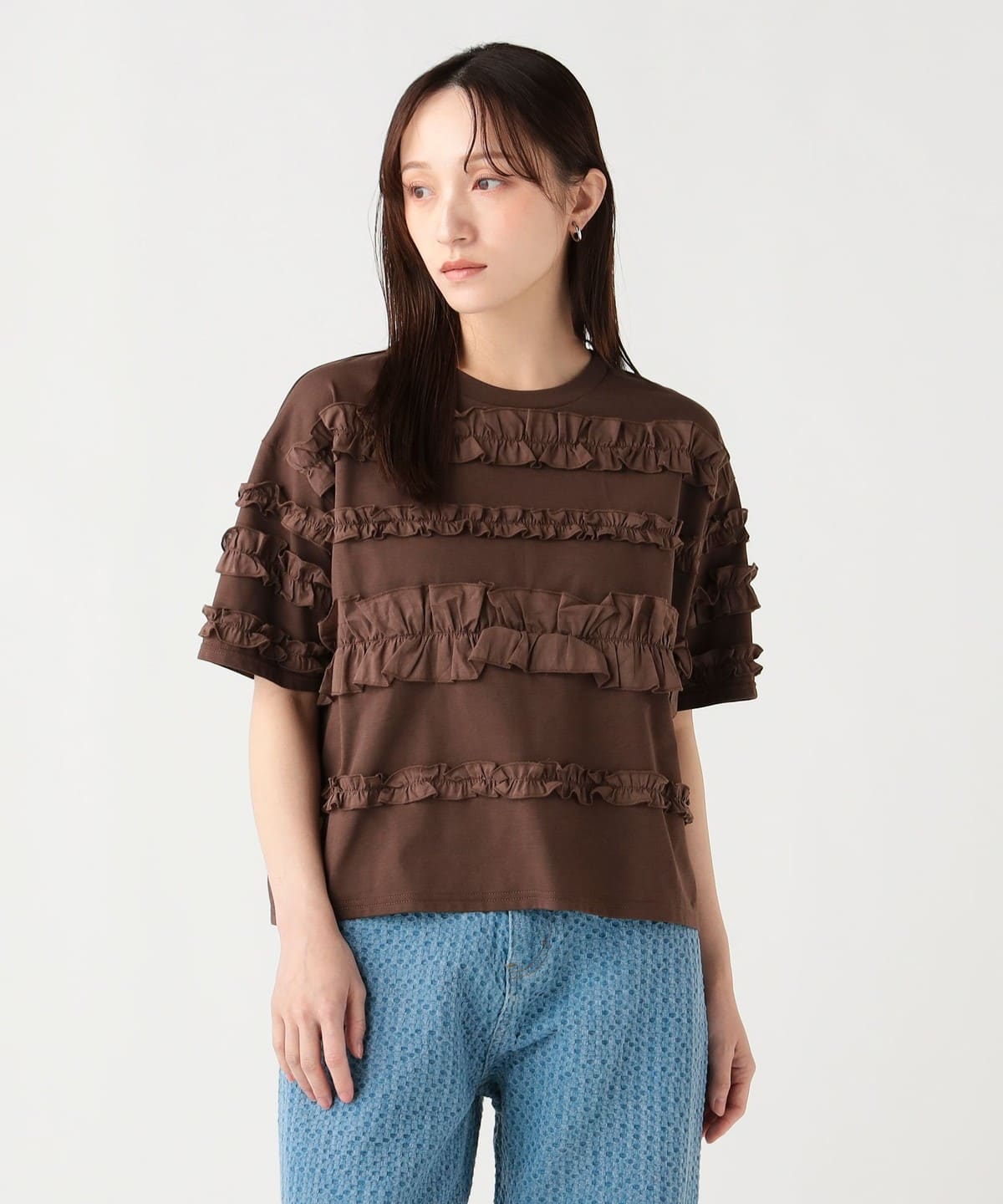BEAMS HEART（ビームス ハート）フル フリル Tシャツ（Tシャツ