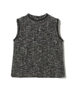 カットジャカード ノースリーブ  プルオーバー