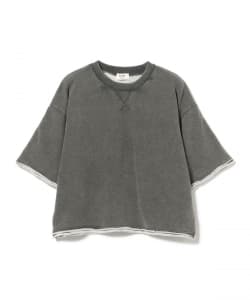 【10%OFFクーポン対象】パウダー裏毛プルオーバーシャツ