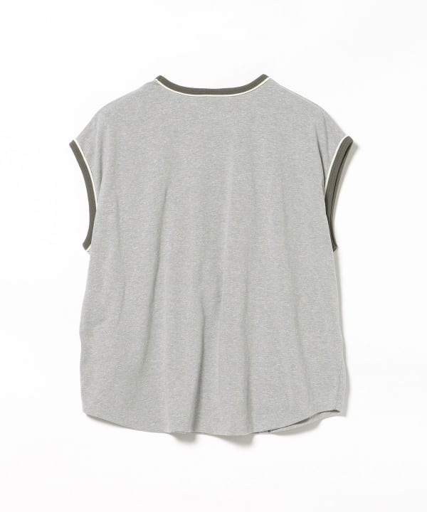 【10%OFFクーポン対象】【EXCLUSIVE】RUSSELL ATHLETIC / ノースリーブ 配色 Tシャツ