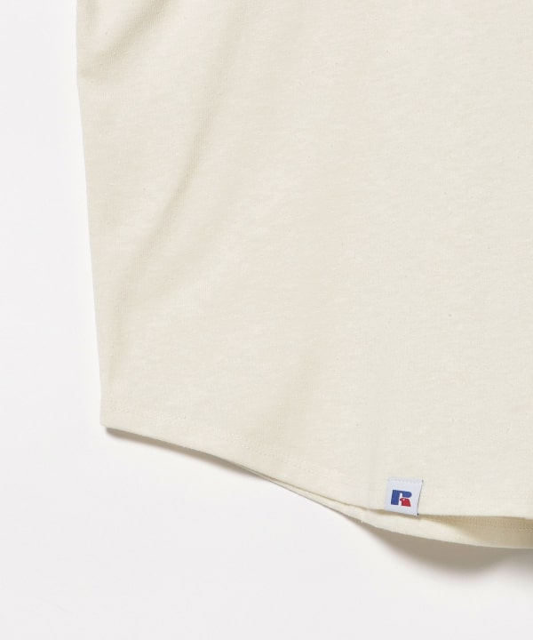 【10%OFFクーポン対象】【EXCLUSIVE】RUSSELL ATHLETIC / ノースリーブ 配色 Tシャツ