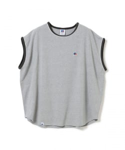 【EXCLUSIVE】RUSSELL ATHLETIC / ノースリーブ 配色 Tシャツ