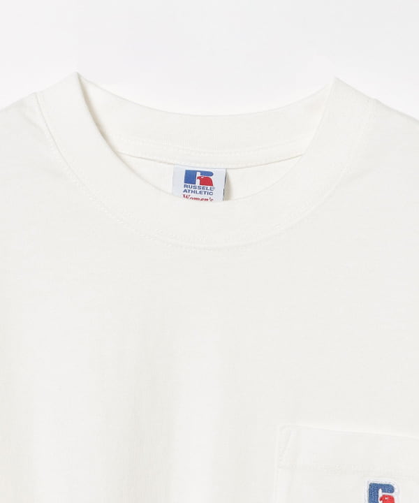 【10%OFFクーポン対象】【EXCLUSIVE】RUSSELL ATHLETIC / ポケット Tシャツ