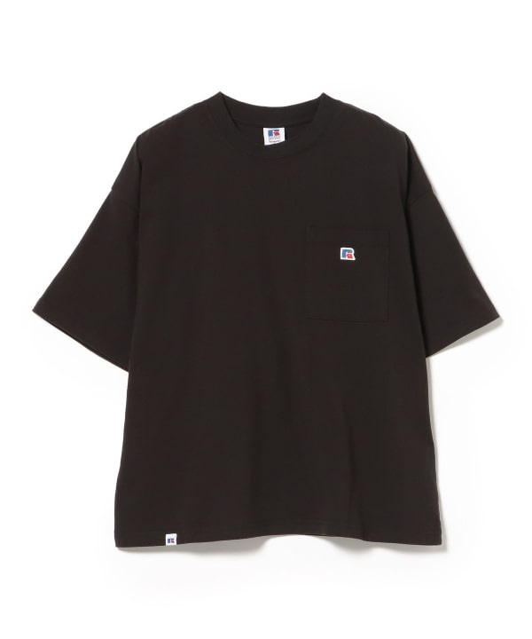 【10%OFFクーポン対象】【EXCLUSIVE】RUSSELL ATHLETIC / ポケット Tシャツ