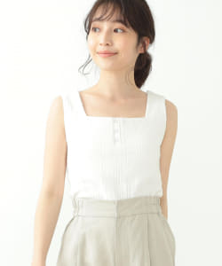 BEAMS HEART / スクエアネック カップ付きタンクトップ